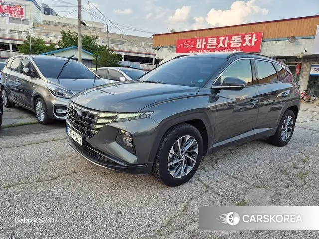 Hyundai Tucson Hybrid (NX4) 2021 Серый из Кореи