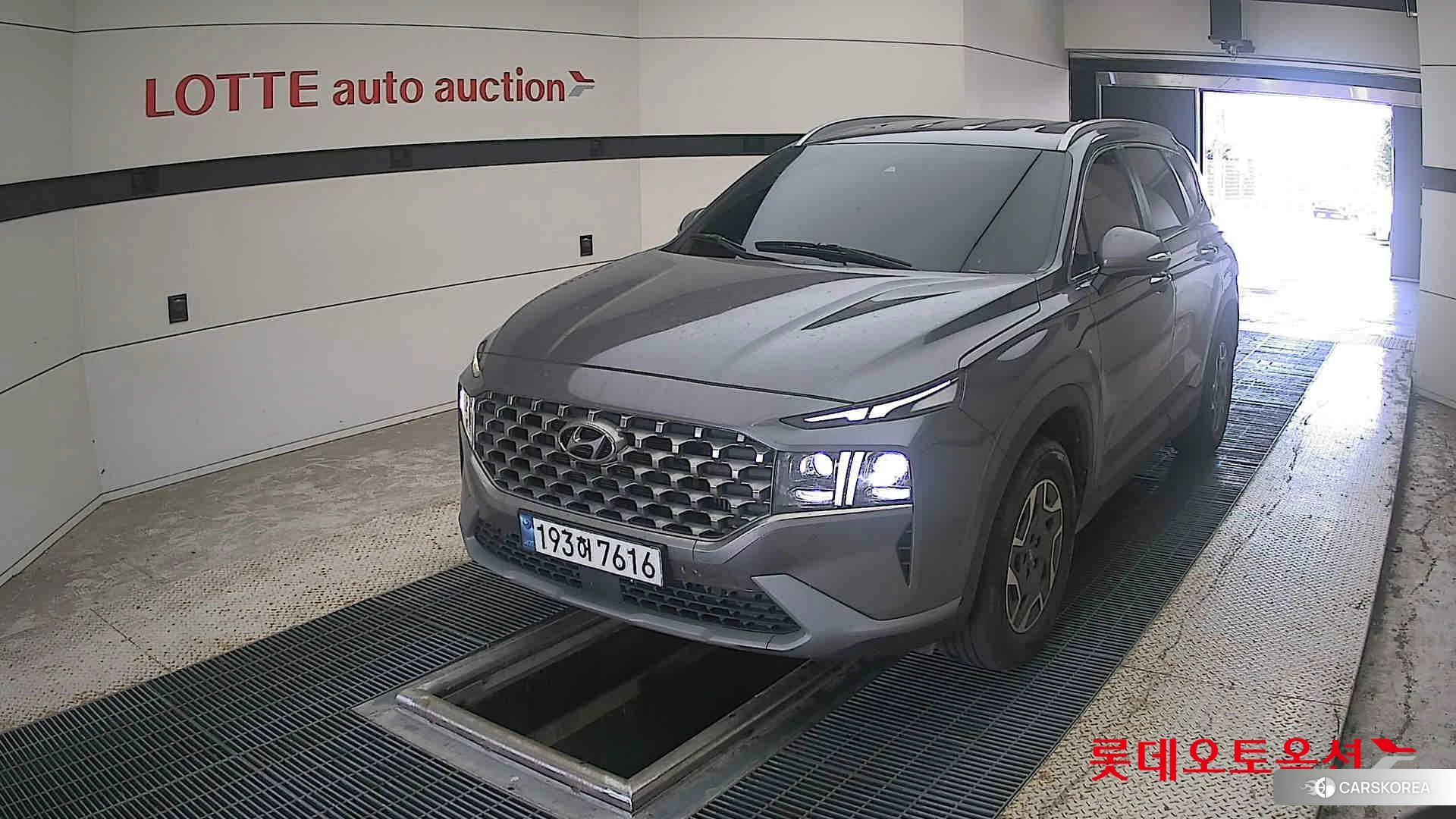 Hyundai Santa Fe Hybrid 2022 Magnetic Grey Metallic из Кореи