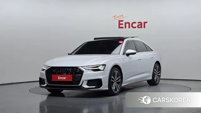 Audi A6 (C8) 2022 Белый из Кореи