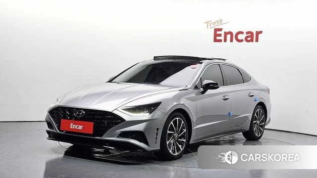 Hyundai Sonata (DN8) 2020 Серебристо-серый из Кореи