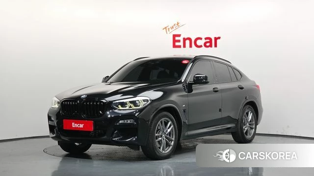 BMW X4 (G02) 2019 Черный из Кореи