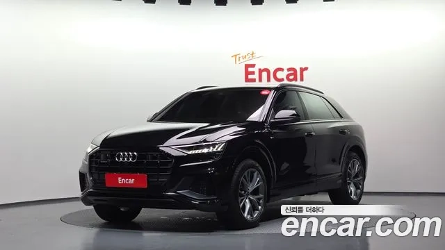 Audi Q8 (4M) 2022 Черный из Кореи