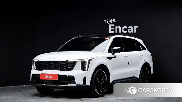 Kia The New Sorento 4th Generation 2024 Белый из Кореи