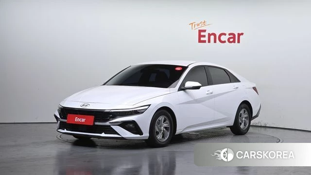 Hyundai The New Avante (CN7) 2023 Белый из Кореи