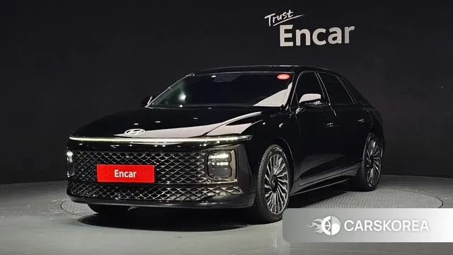 Hyundai Grandeur (GN7) 2022 Черный из Кореи