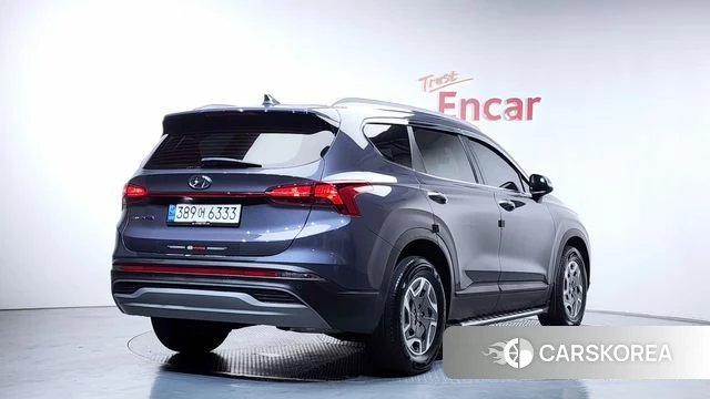 Hyundai The New Santa Fe 2021 Серый из Кореи