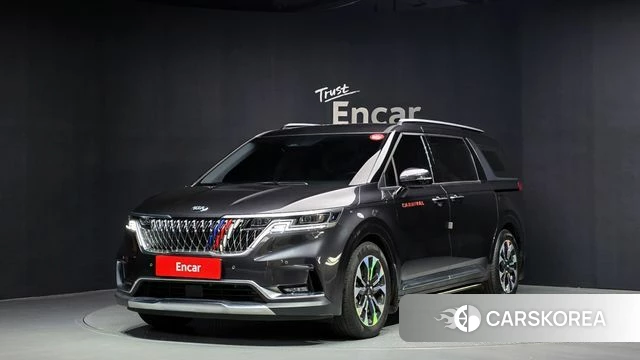 Kia Carnival 4th generation 2021 Серый из Кореи