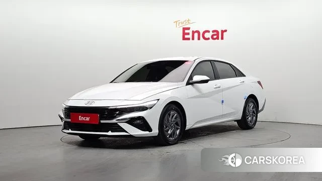 Hyundai The New Avante (CN7) 2024 Белый из Кореи