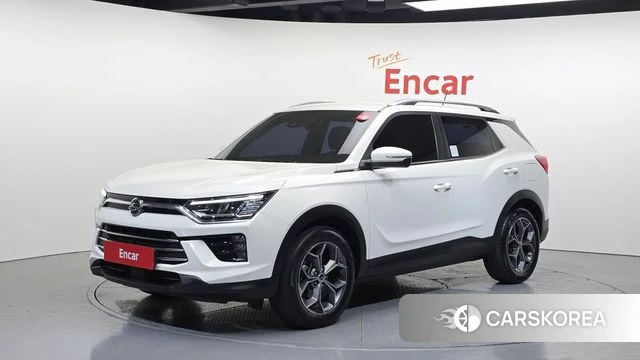 Ssangyong Beautiful Korando 2019 Белый из Кореи