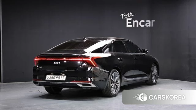 Kia K8 2021 Черный из Кореи