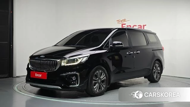 Kia The New Carnival 2018 Черный из Кореи