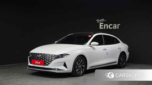 Hyundai The New Grandeur IG Hybrid 2022 Белый из Кореи