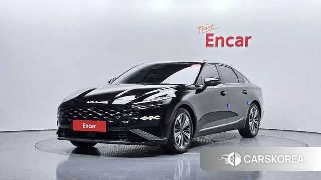 Kia K8 Hybrid 2023 Серый из Кореи