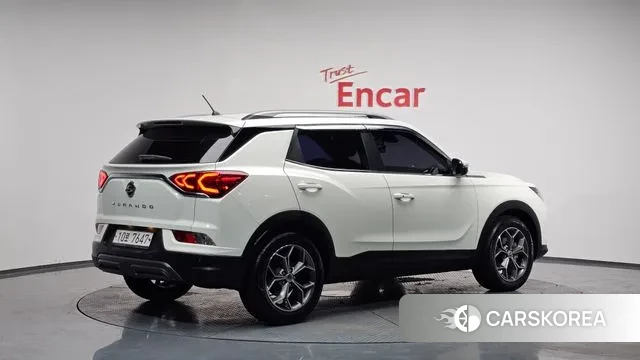 Ssangyong Beautiful Korando 2019 Белый из Кореи