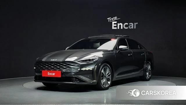 Kia K8 Hybrid 2023 Серый из Кореи