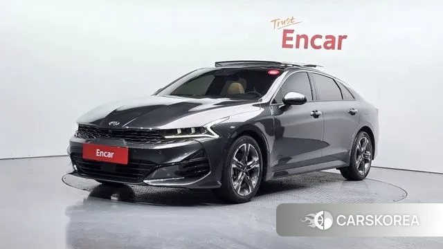 Kia K5 3rd generation 2021 Серый из Кореи
