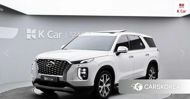 Hyundai Palisade 2020 Белый из Кореи
