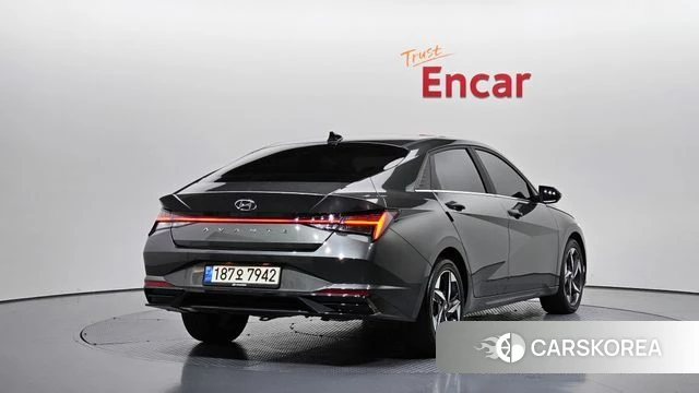 Hyundai Avante (CN7) 2022 Серый из Кореи