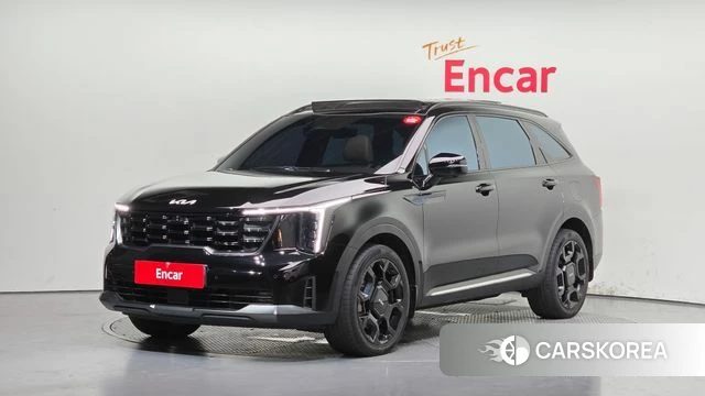 Kia The New Sorento 4th Generation 2024 Черный из Кореи