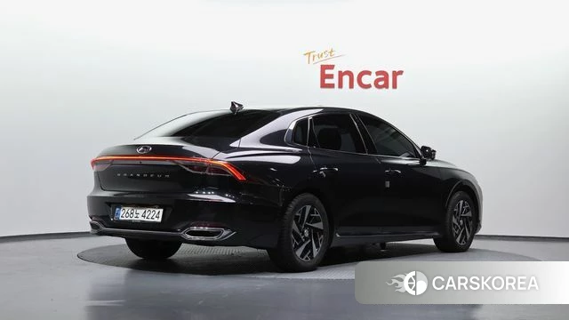 Hyundai The New Grandeur IG Hybrid 2021 Серый из Кореи