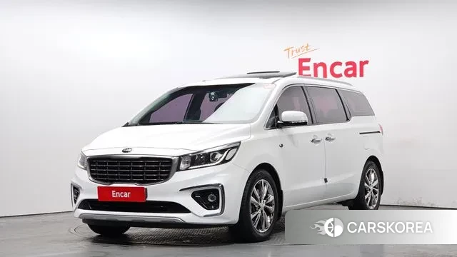 Kia The New Carnival 2018 Белый из Кореи