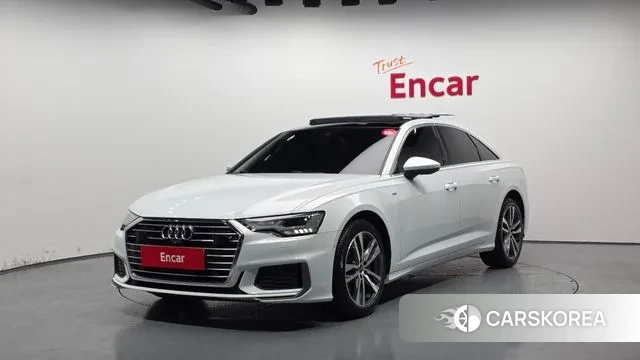 Audi A6 (C8) 2022 Белый из Кореи