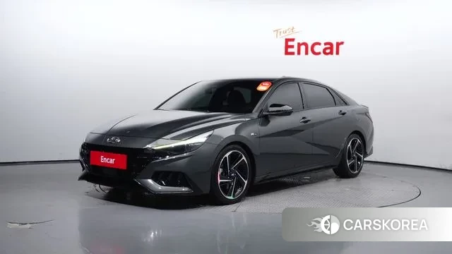 Hyundai Avante (CN7) 2021 Серый из Кореи