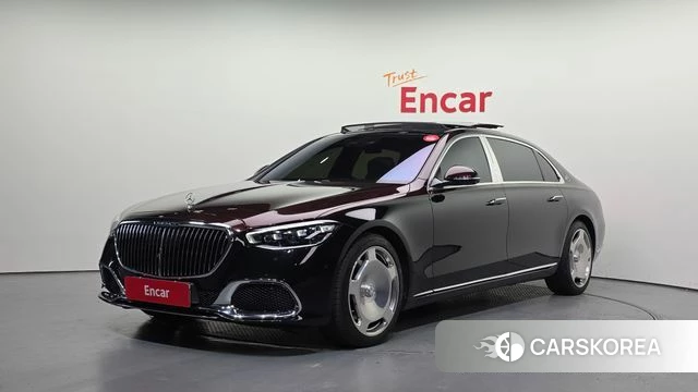 Mercedes-Benz S-Class W223 2021 Черный двухцветный из Кореи