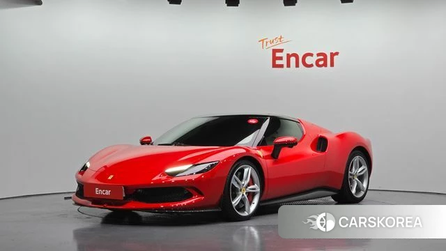 Ferrari 296 GTB 2023 Красный из Кореи