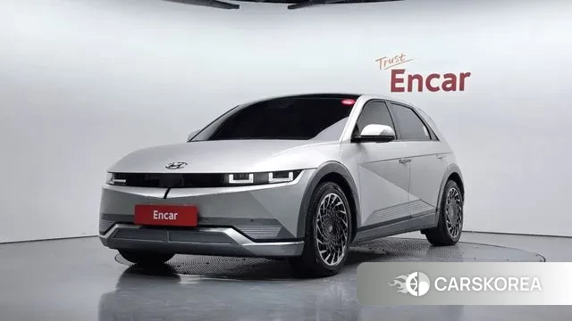 Hyundai Ionic 5 2021 Серебристо-серый из Кореи