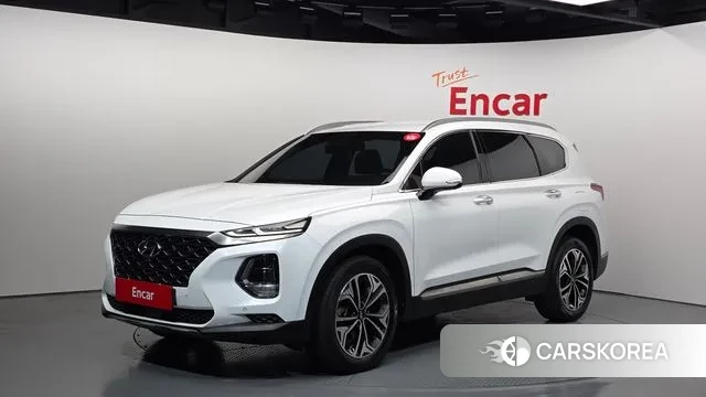 Hyundai Santa Fe TM 2019 Белый из Кореи