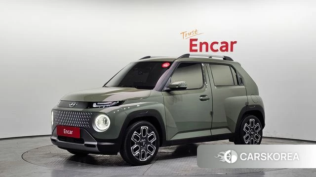 Hyundai Casper 2021 Светло-зеленый из Кореи