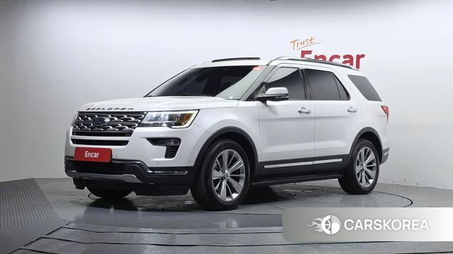 Ford Explorer 2018 Белый из Кореи