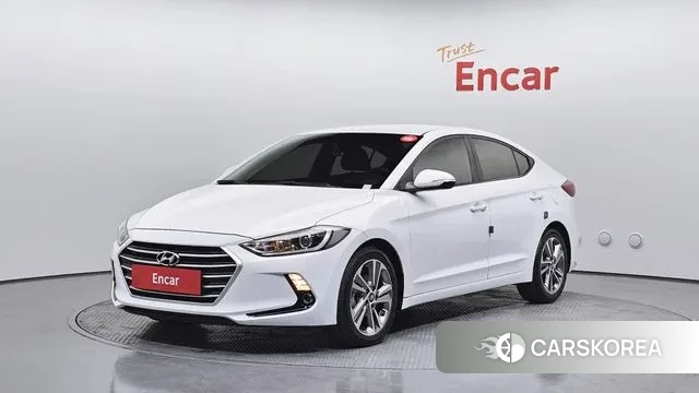 Hyundai Avante AD 2018 Белый из Кореи