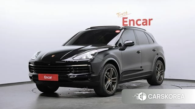 Porsche Cayenne (PO536) 2019 Черный из Кореи