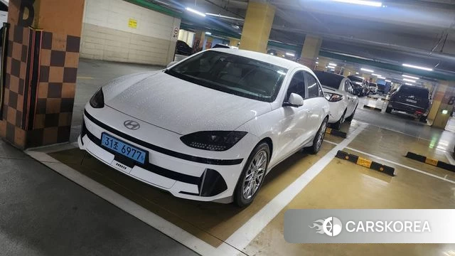 Hyundai Ionic 6 2023 Белый из Кореи