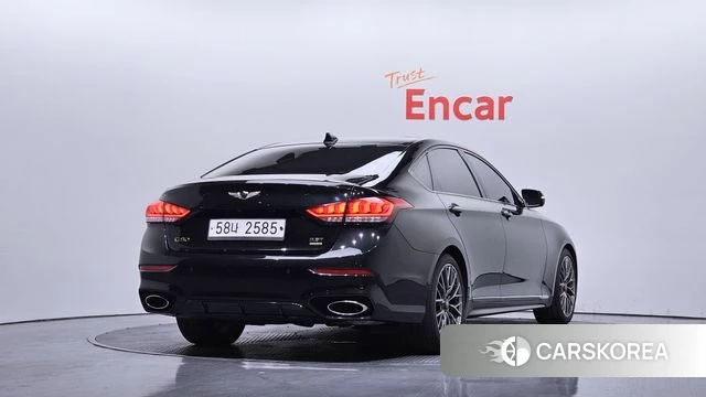 Genesis G80 2018 Черный из Кореи