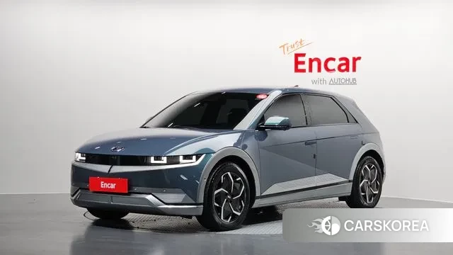 Hyundai Ionic 5 2021 Темно-зеленый из Кореи