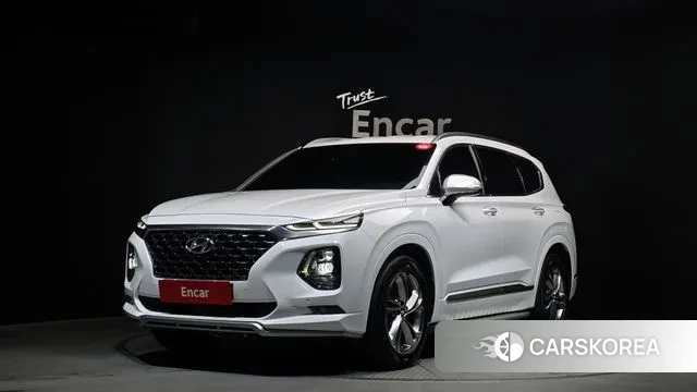 Hyundai Santa Fe TM 2018 Белый из Кореи