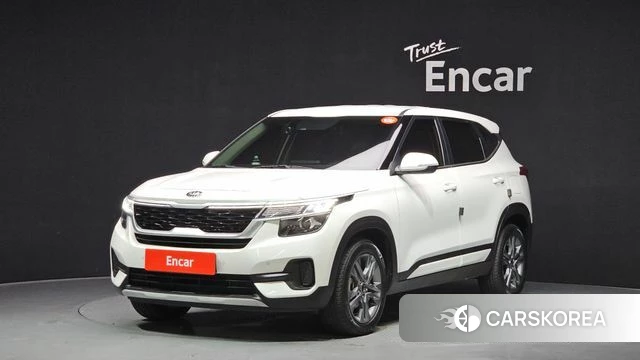 Kia Seltos 2021 Белый из Кореи