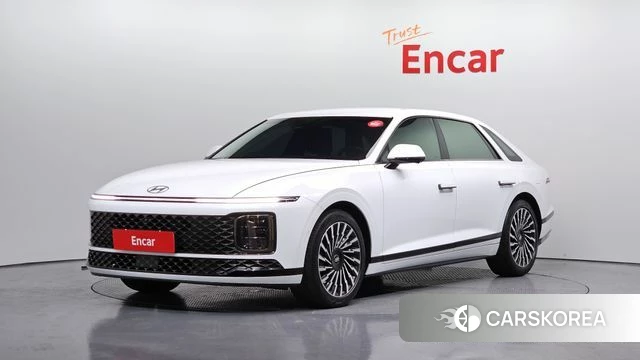 Hyundai Grandeur Hybrid (GN7) 2024 Белый из Кореи