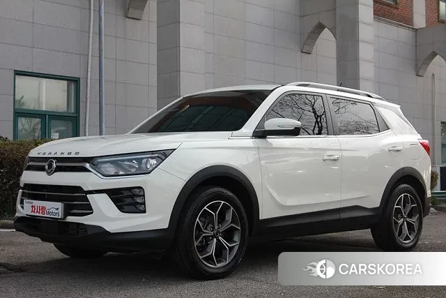 Ssangyong Beautiful Korando 2021 Белый из Кореи