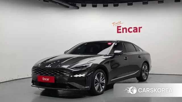 Kia K8 Hybrid 2023 Серый из Кореи