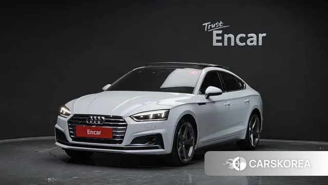 Audi A5 (F5) 2019 Белый из Кореи