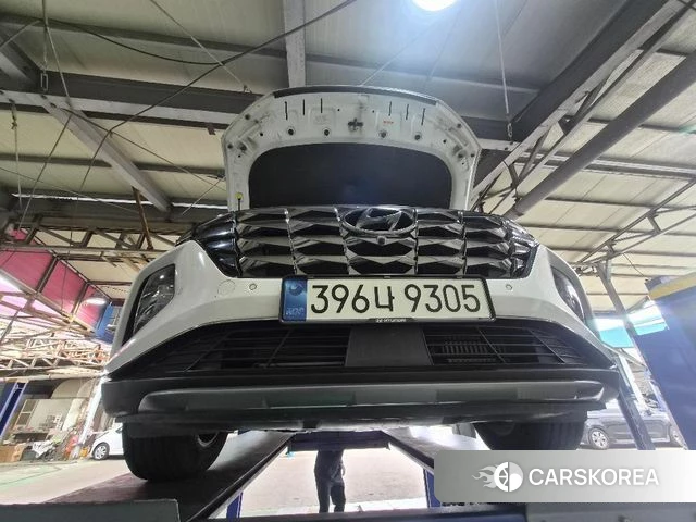 Hyundai Tucson Hybrid (NX4) 2023 Белый из Кореи
