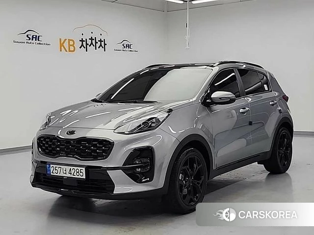 Kia Sportage The Bold 2021 Серебристо-серый из Кореи