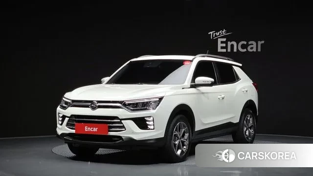 Ssangyong Beautiful Korando 2021 Белый из Кореи