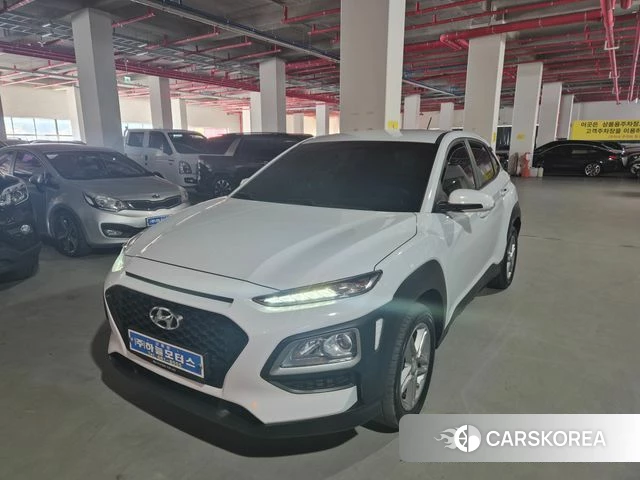 Hyundai Kona 2018 Белый из Кореи
