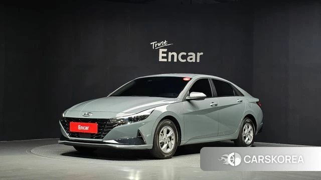 Hyundai Avante (CN7) 2021 Серый из Кореи