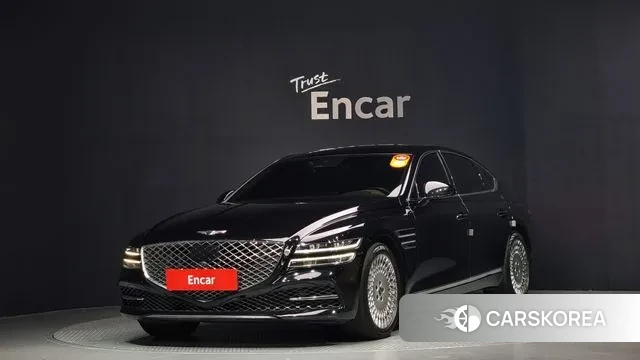Genesis G80 (RG3) 2021 Черный из Кореи